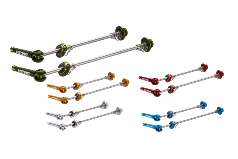 KCNC Schnellspanner MTB QR Titan Skewer gold