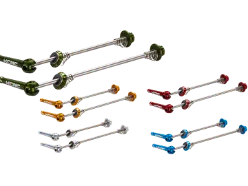 KCNC Schnellspanner MTB QR Titan Skewer gold