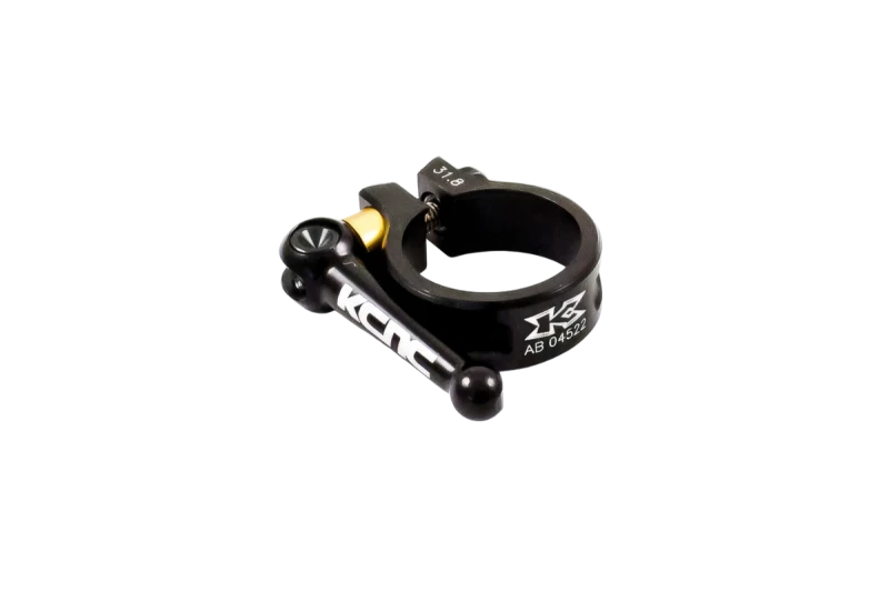 KCNC MTB QR SC10 Titan Sattelklemme, Schnellspanner schwarz