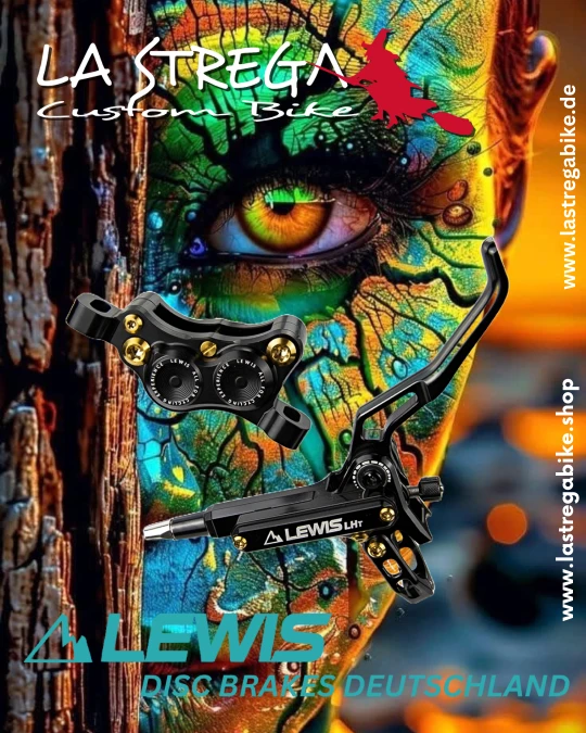 multicolored painted face meets Lewis LHT
